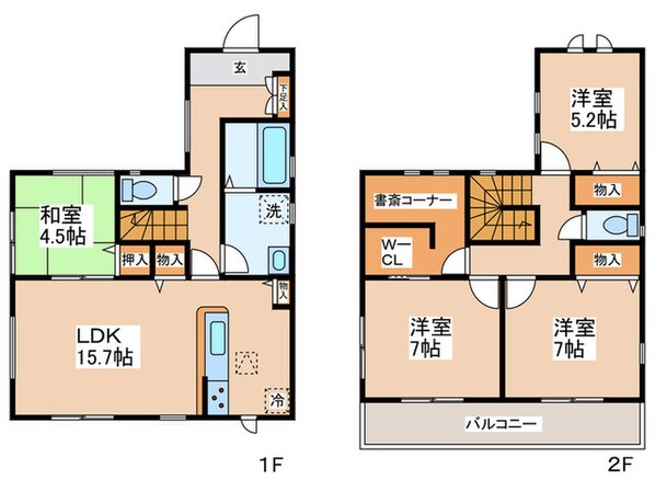 Kolet青梅柚木町#02の物件間取画像